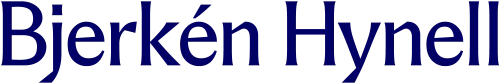 Bjerkén_Hynell_RGB_Logotyp_BLUE